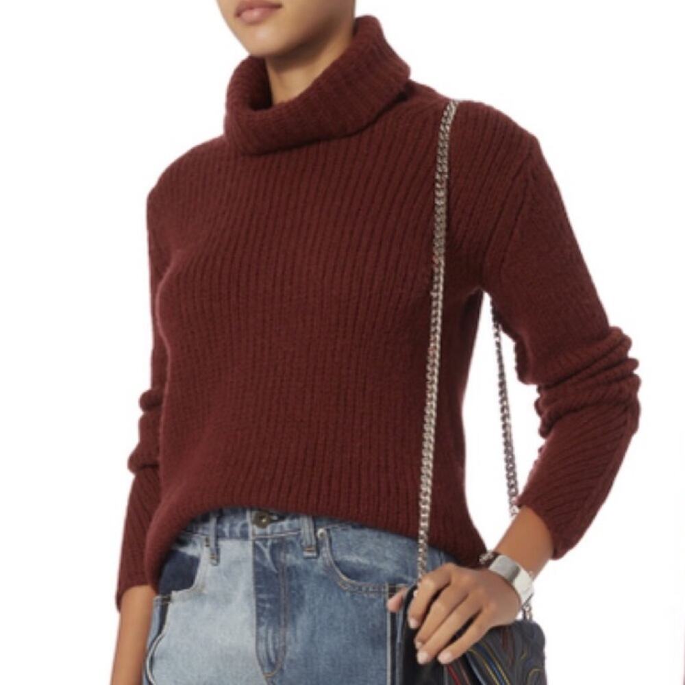 Brochu Walker Merino Wool Bloom Park Turtleneck Sweater